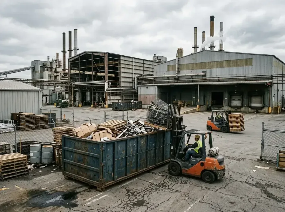 industrial-factory-scrap-conta-003 — frequently asked questions, Cheap Roll-off Dumpster Rentals in Aviston, IL